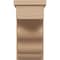 Ekena Millwork 7"W x 7"D x 14"H Wide Highland Rough Cedar Woodgrain TimberThane Corbel, Primed Tan CORUR07X07X14HLDRCPR - alternate 6
